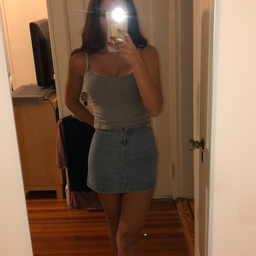 Jean skirt